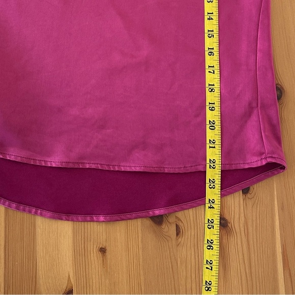 Melissa Nepton | Sleeveless Satin Top | Hot Pink Top - Picture 10 of 10